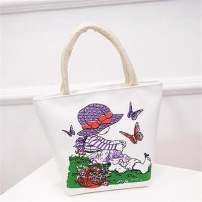 Hand-Held Large-Capacity Canvas Bag Handbag Women