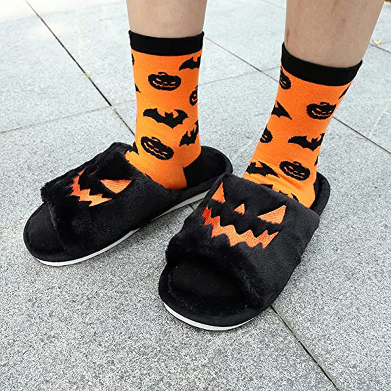 Halloween Winter Cute Warm Slippers