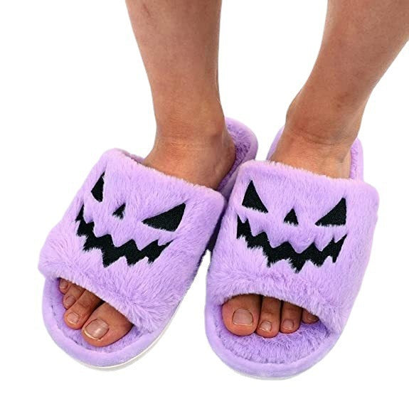 Halloween Winter Cute Warm Slippers