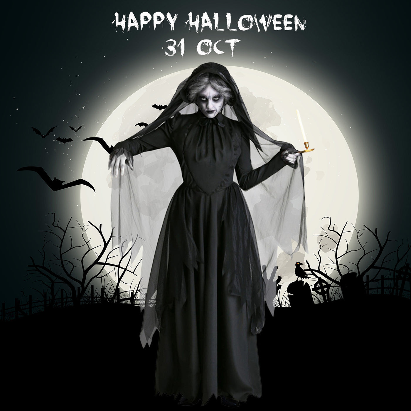 Women's Halloween Ghost Cosplay Costumes