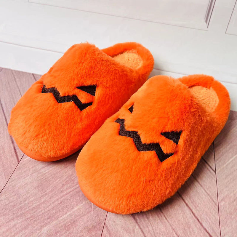 Fashion Cute Halloween Pumpkin Slippers