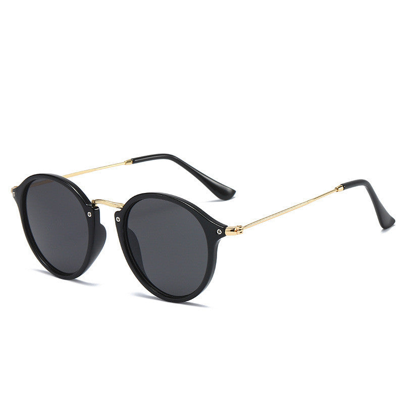 Round Metal Sunglasses For Men And Women