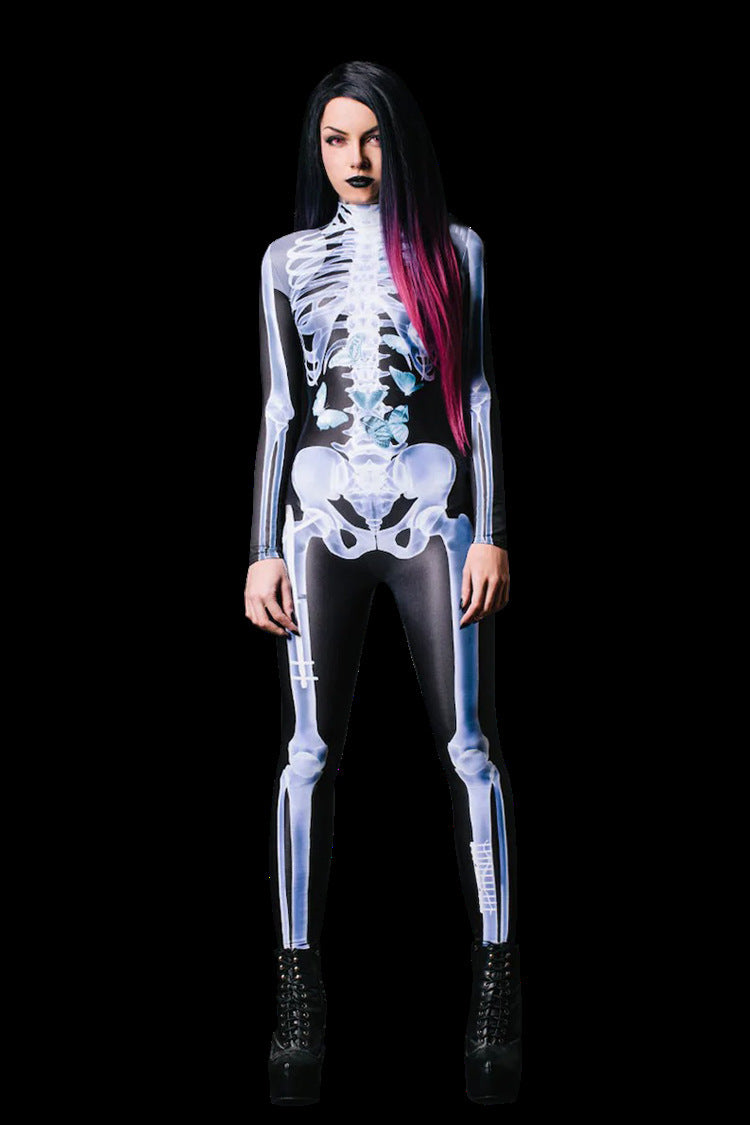 Halloween Skeleton 3D Printed Costume