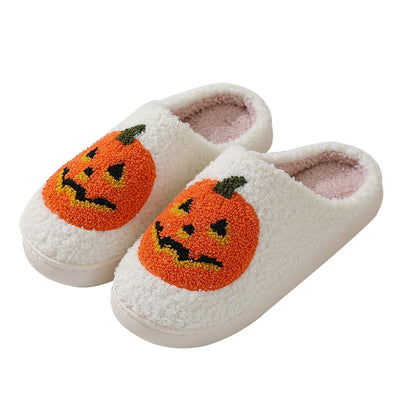 Halloween Pumpkin Cartoon Slippers