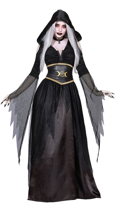 Dark Vampire Witch Horror Halloween Costume