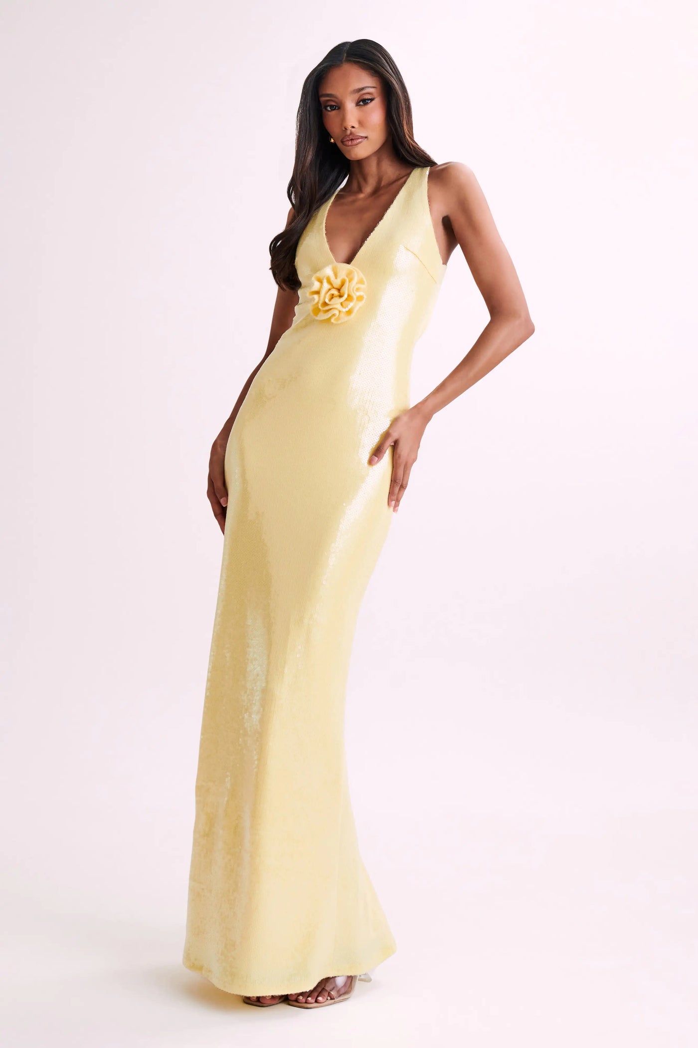 Women's Sequin Maxi Dress