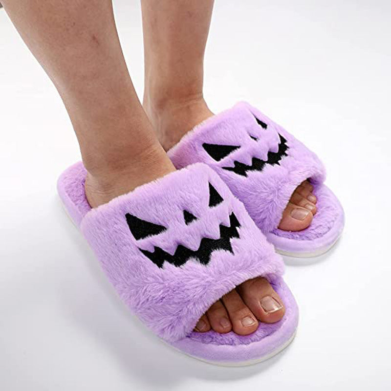 Halloween Winter Cute Warm Slippers