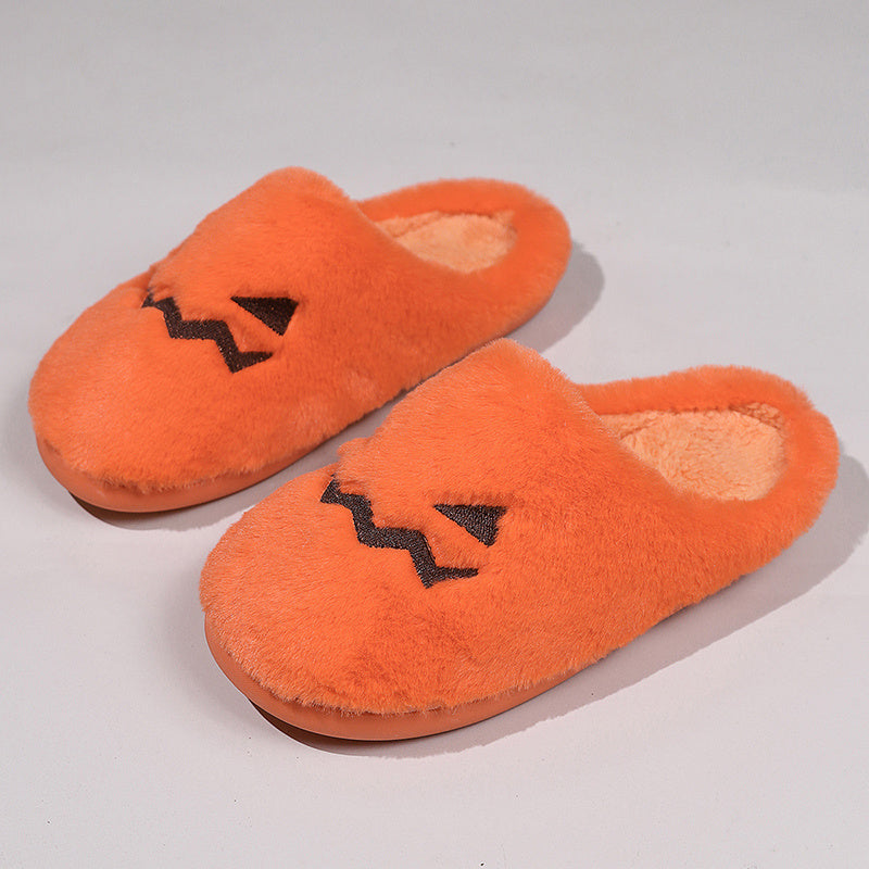 Fashion Cute Halloween Pumpkin Slippers